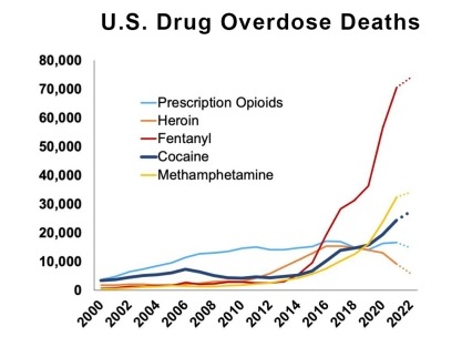 U.S. Drug Overdose Deaths